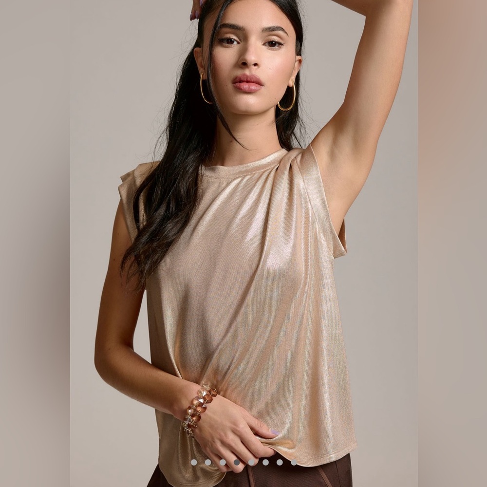 Porridge Muscle Shine Tee / Anthro